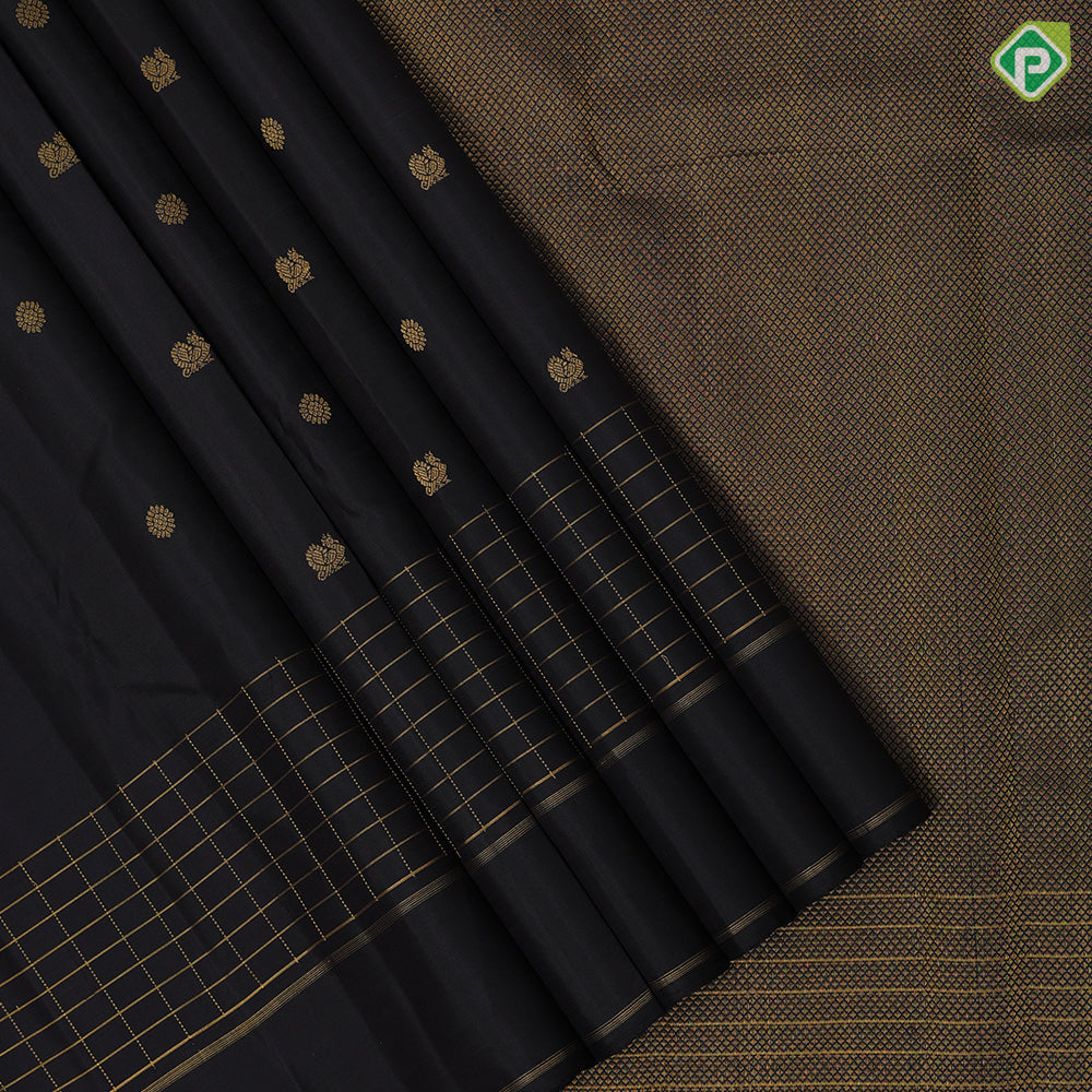 Luxury Black Silk