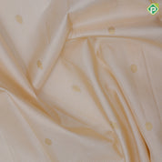 Sandal gold zari vairaoosi checks and kandapiranda butta self gold zari multi line border traditional silk saree