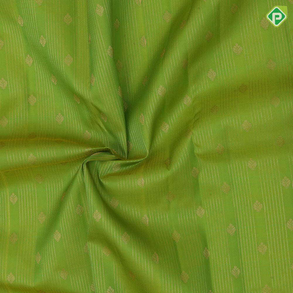 Grape brown gold zari stripes and flower butta purple gold zari retta pattai border pure mix silk saree
