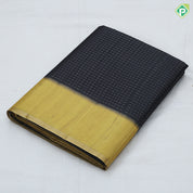 dark colors gold zari vairaoosi lines contrast plain rettapet edge border fancy cotton saree