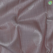 peach silver stripes and butta design self silver zari multi design border kanchi koora silk saree
