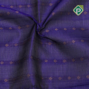 Robin blue gold zari lines thilagam buttas design cream white gold zari border silk cotton saree