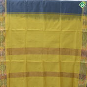 bright shades plain body contrast color border and pallu 9 yards silk cotton saree