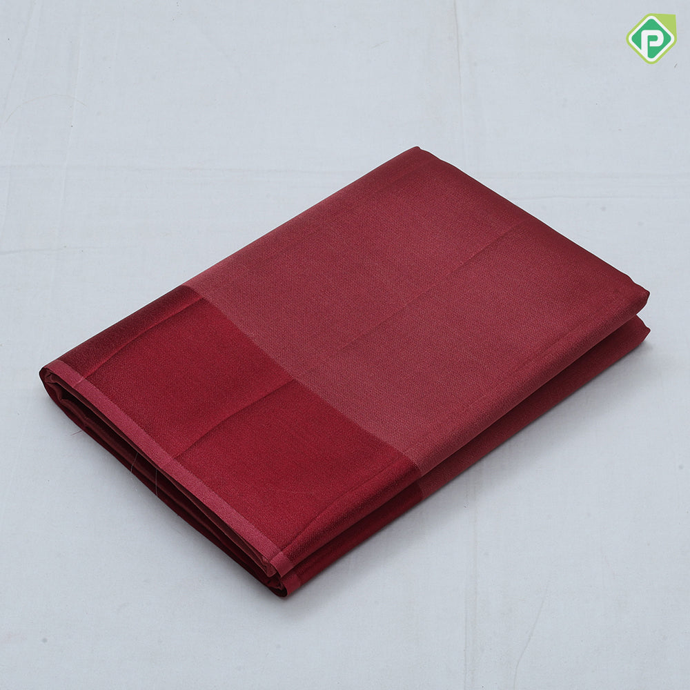 Single color tissue design self color border fancy cotton saree