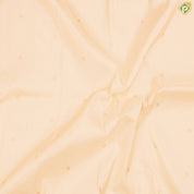 Beige And Gold Zari Diamond Butta Design With Contrast Rani Red Gold Zari Retta Pattai Border Traditional Silk Saree