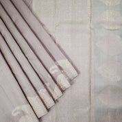 Sandal Wood Pink Rose Gold Zari Meena Work Fancy Border Pure Trendy Designer Silk Saree
