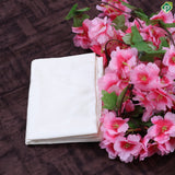 Cream White Pure Silk Shirt Material Full