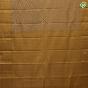 Gold Zari tissue silver zari grand floral design self gold zari green edge border grand tissue silk saree