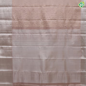 Lilac lavender silver gold zari tissue grand design self silver zari diamond butta border grand tissue silk saree