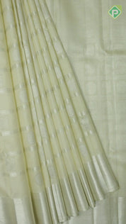 Sandal Wood Color Silver Zari With Self Color Border Traditional Silk Saree