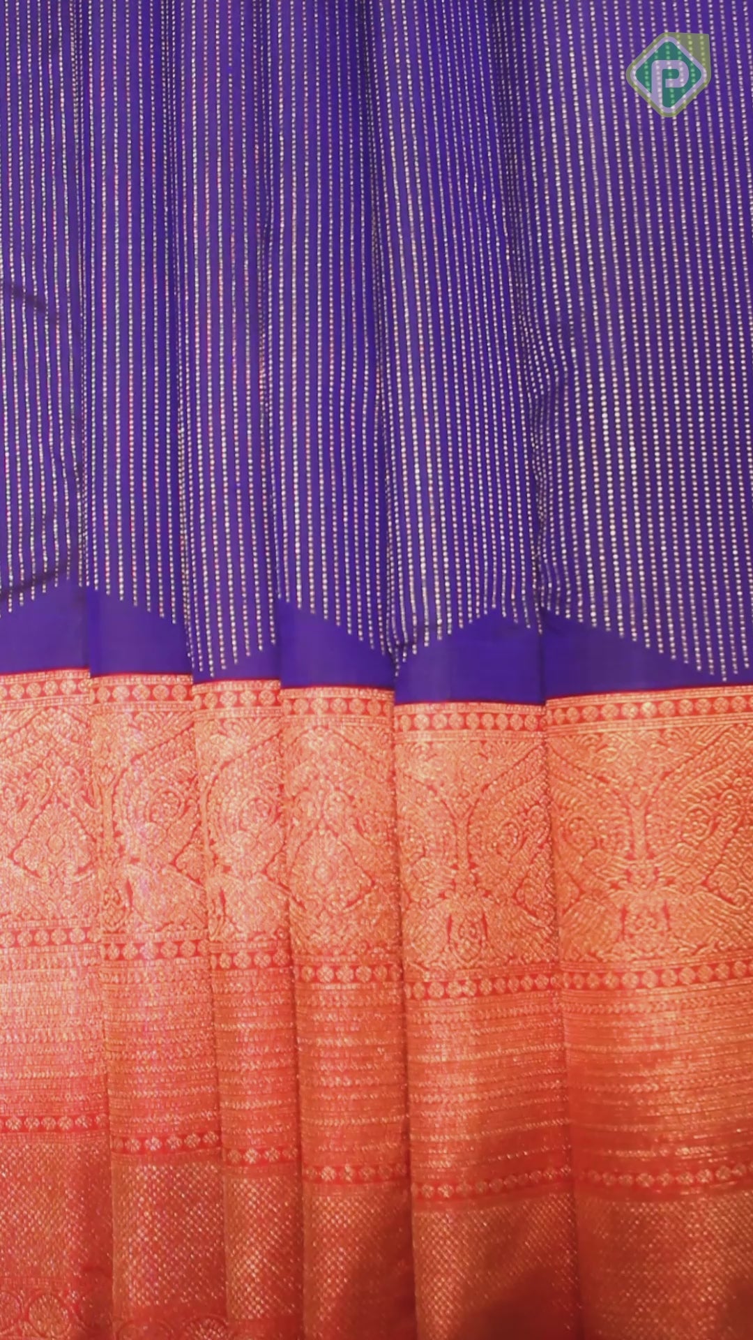 Peacock Green Gold Zari With Pink Color Flower And Birds Design Traditional Silk Saree