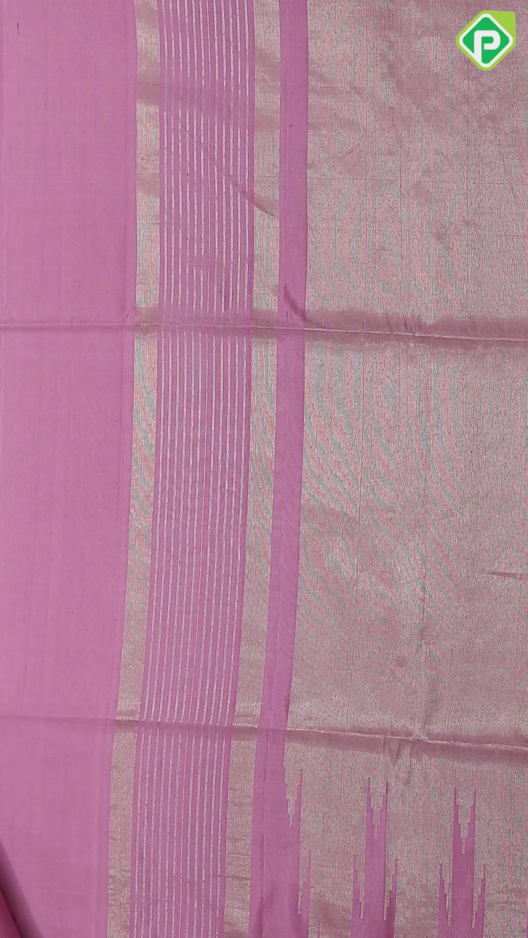 onion pink grouped gold zari lines box shape self color gold zari border soft silk saree