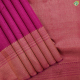 Purple With Rose Pink Silk Thread Zig Zag Lines Design And Self Colour With Gold Zari Micro Diamond Mango Butta Turning Border Traditional Silk Saree