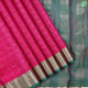 Rose Pink Gold Zari Checked Window Panel Design And Bottle Green With Gold Zari Mayilkan Diamond Butta Border 10 Yard Silk Madisar Silk Saree