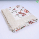 Cream With Multi Colour Tissue Crush Embroidery Fancy Cotton Saree