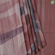 Onion Pink With Multi Colour Modern Water Painting Graph Design And Self Colour With Gold Zari Edge Border Digital Print Fancy Saree-Onion Pink