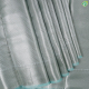 Rexona Green With Silver Gold Zari Fancy Cross Lines Design And Self Colour Mayilkan Border Fancy Tissue Saree