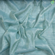 Sea Green With Small Rose Buds Tissue Crush Embroidery Fancy Cotton Saree-Sea Green