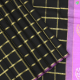 Black Colour Big Window Panel Checks Design Luxury Black Silks Saree 
