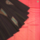 Brunette Brown Colour Big Heart Fancy Motifs Trendy Silks Saree 