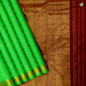 Kelly Green Colour Veldhari Lines Traditional Silks Saree 