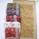 Magenta Pink With Multi Colour Tissue Crush Embroidery Fancy Cotton Saree