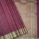Maroon Red With Gold Zari Tri Lines Checks And Rudraksham Butta Design And Self Colour With Gold Zari Elephant Butta Border bridal Silk Saree