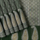 Olive Green Colour With Self Silk Embossed Thilagam And coin Buttas And Self Colour With Silver Gold Zari Big Mango Motifs Border Pure Trendy Designer Silk Saree
