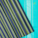 Grape Grey And Manthulir Green Stripes With Silver Zari Without Border Trendy Designer Silk Saree