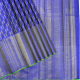 Royal Blue With Gold Zari And Silk Thread Running Arrow Bars Design And Self Colour With Gold Zari Muti Design Multi Pillars Design Border Contemporary Silk Saree 