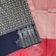 Navy Blue With Silver Zari Hexogen Connect Design And Self Colour With Silver And Pink Zari Fountain Motifs Border Trendy Designer Silk Saree