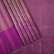 Creamy Pink With Lotus Pink Geometric Design And Lotus Pink With Silver Gold Zari Mango Butta Border Trendy Designer Silk Saree