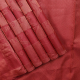 Magenta Red Colour With Copper Zari Paramapatham Snake And Ladder Half Floral Design Half And Half Without Border Trendy Designer Silk Saree