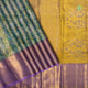 Sea Green With Lavender And Multi Colour Flower With Sparrow Design And Lavender With Gold Zari Rangoli Floral And Diamond Butta Border Exclusive Grand Tissue Silk Saree