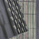 Grape Violet With Silver Zari Flower Plant Leaves Bunch Design Borderless Soft Silk Saree