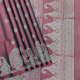 Hickory Brown With Gold Zari Classical Floral Butta Design Borderless Pallu Concept Soft Silk Saree