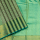 Pista Green With Brown Colour Fancy Flower Full Body Weaved Design And Rexona Green With Gold Zari Rudraksham And Rangoli Flower Design Border Trendy Designer Silk Saree