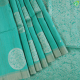 Rexona Green With Silver Gold Zari Small Flower And Vanasingaram Round Butta Motifs Design And Gold Zari Border Soft Silk Saree-Rexsona Green 