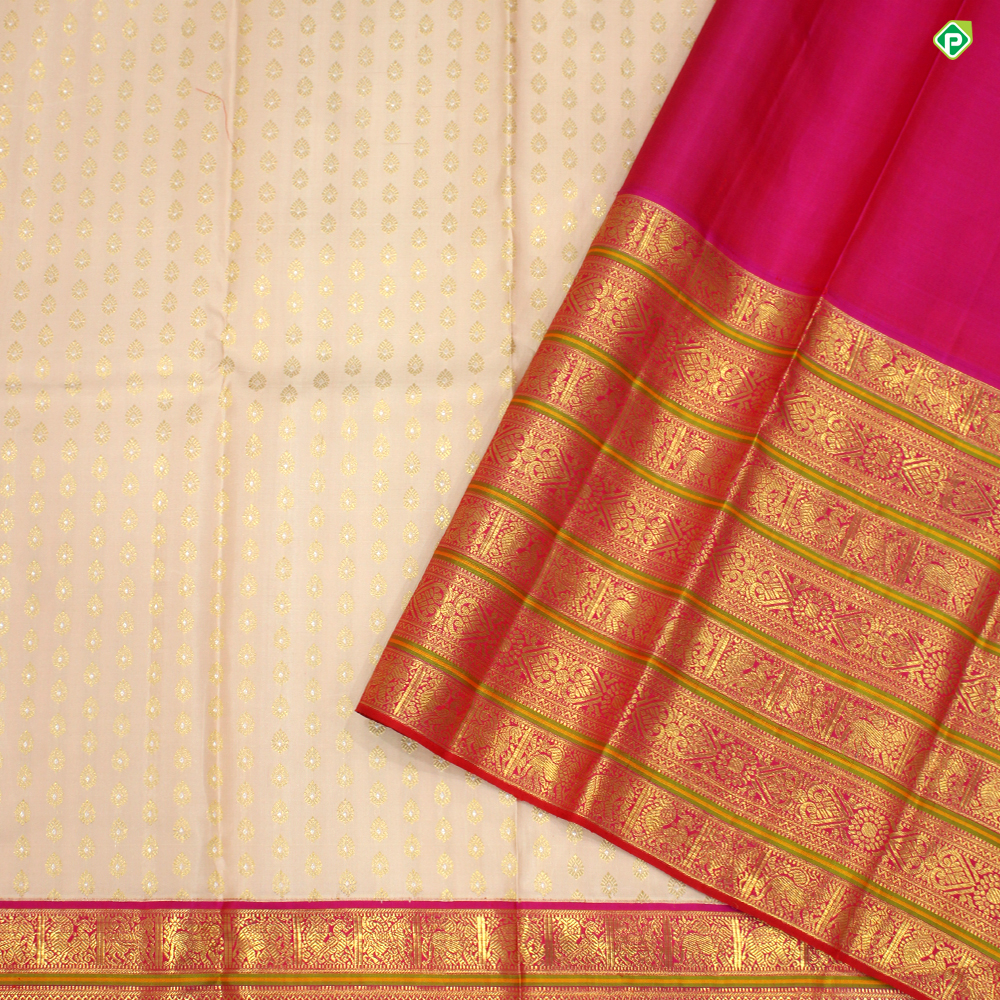 Onion Pink Tussar Silk Saree With Floral Print And Zari Woven Designs at  Soch