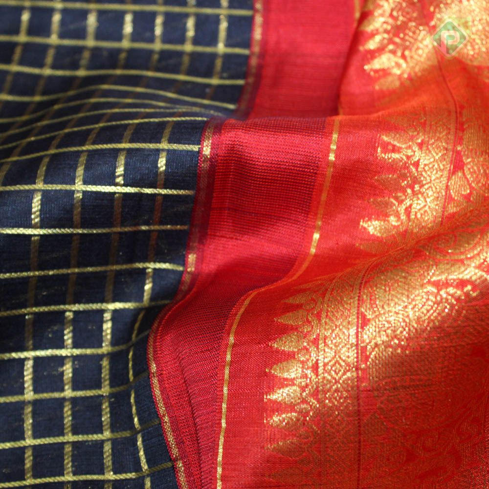 New ⚡️SALE Organge Kora Organza Silk Saree With Designer blouse | eBay